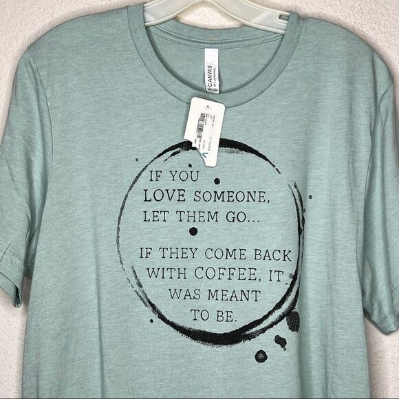 Bella Canvas Mason Jar T-Shirt nwt - Picture 2 of 8